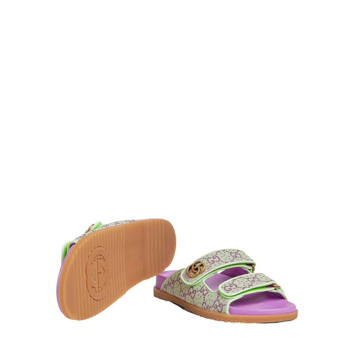 WOMEN’S SANDAL WITH DOUBLE G