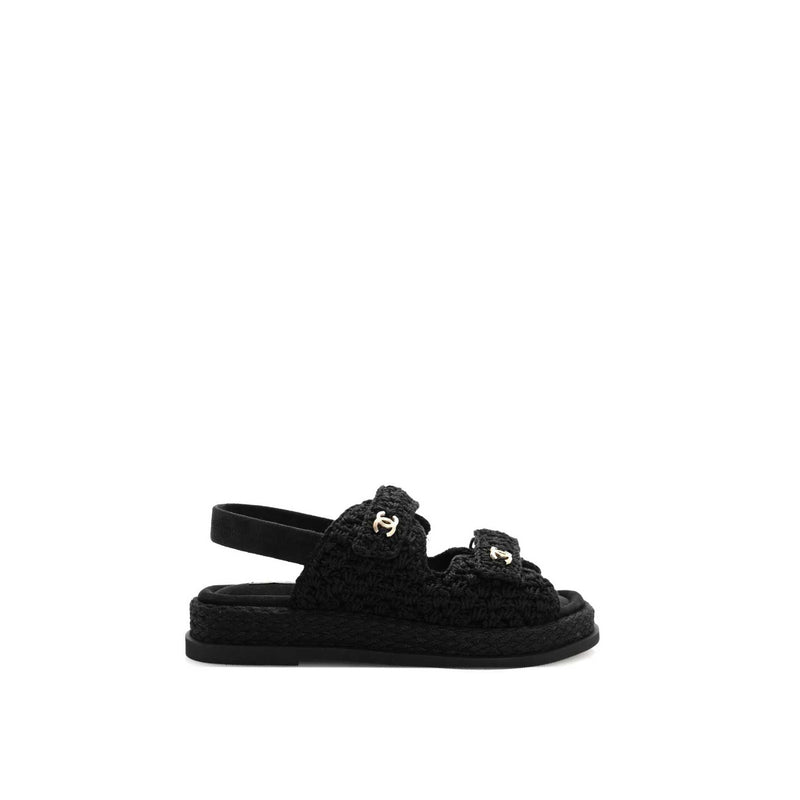 Chanel Crochet Sandals