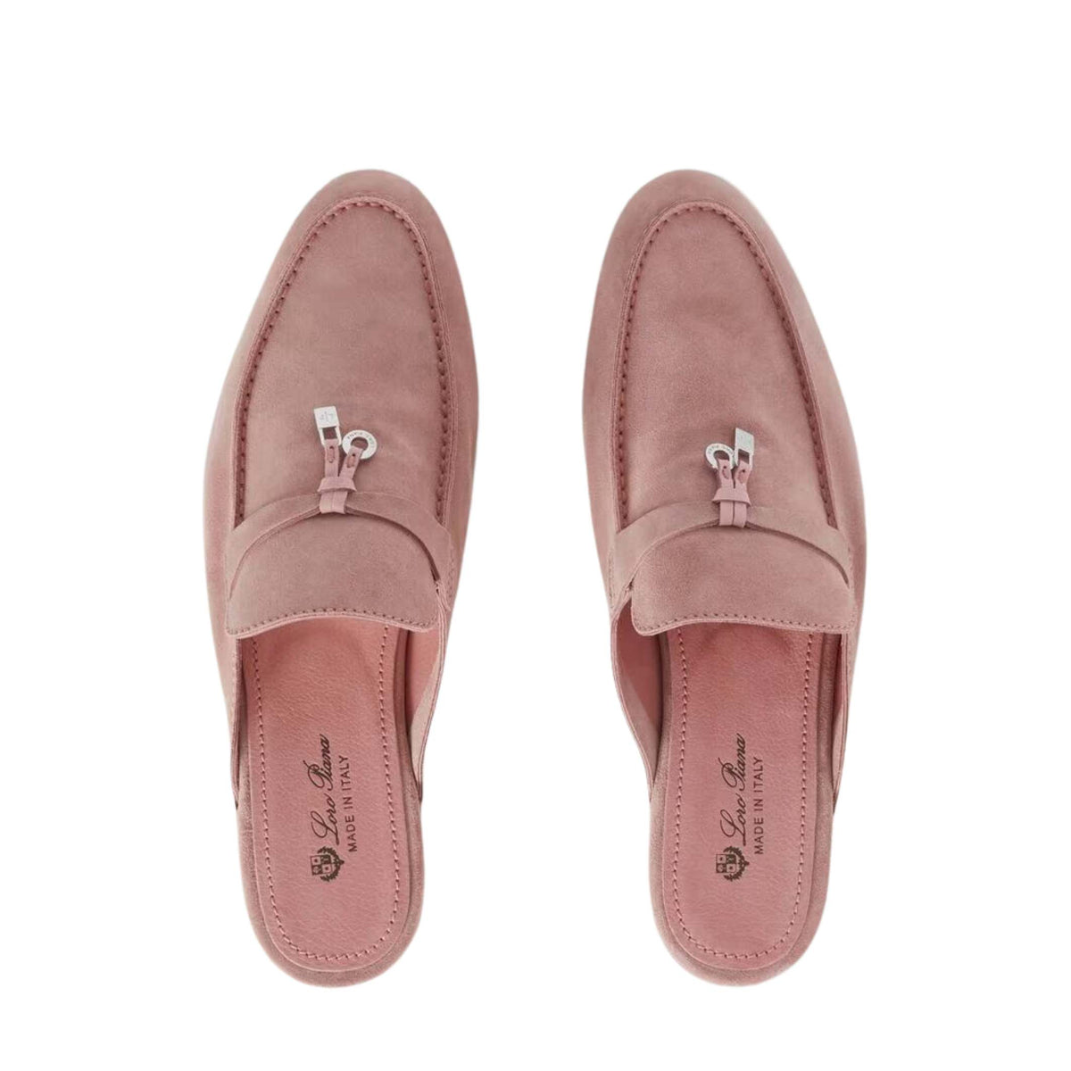 Babouche Charms Walk Loafers Pink