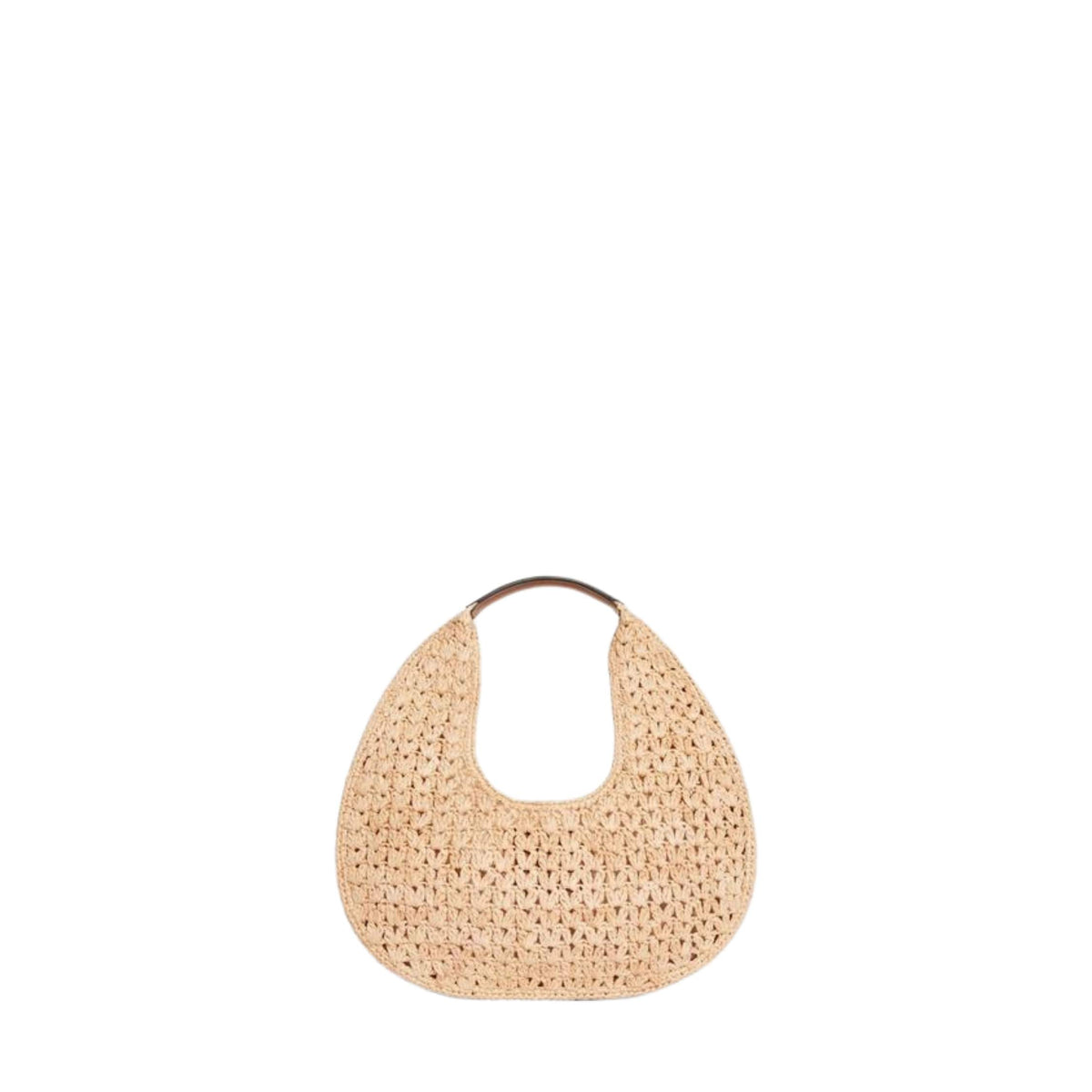 CELINE CLASSIC PANIER HOBO BAG IN RAFFIA