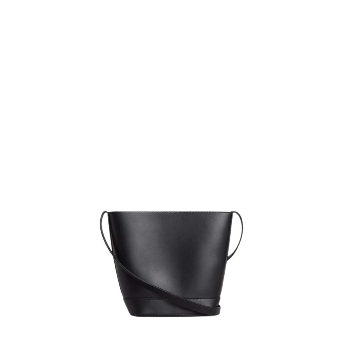 SMALL BUCKET CUIR TRIOMPHE IN SMOOTH CALFSKIN