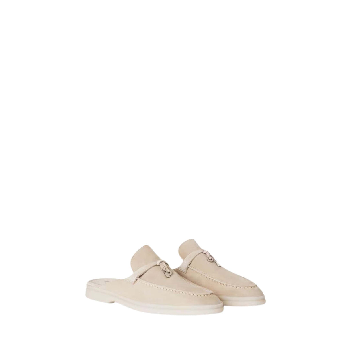 Babouche Charms Walk Loafers Linen