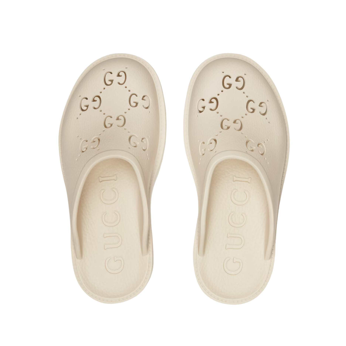 Platform Perforated G Sandal