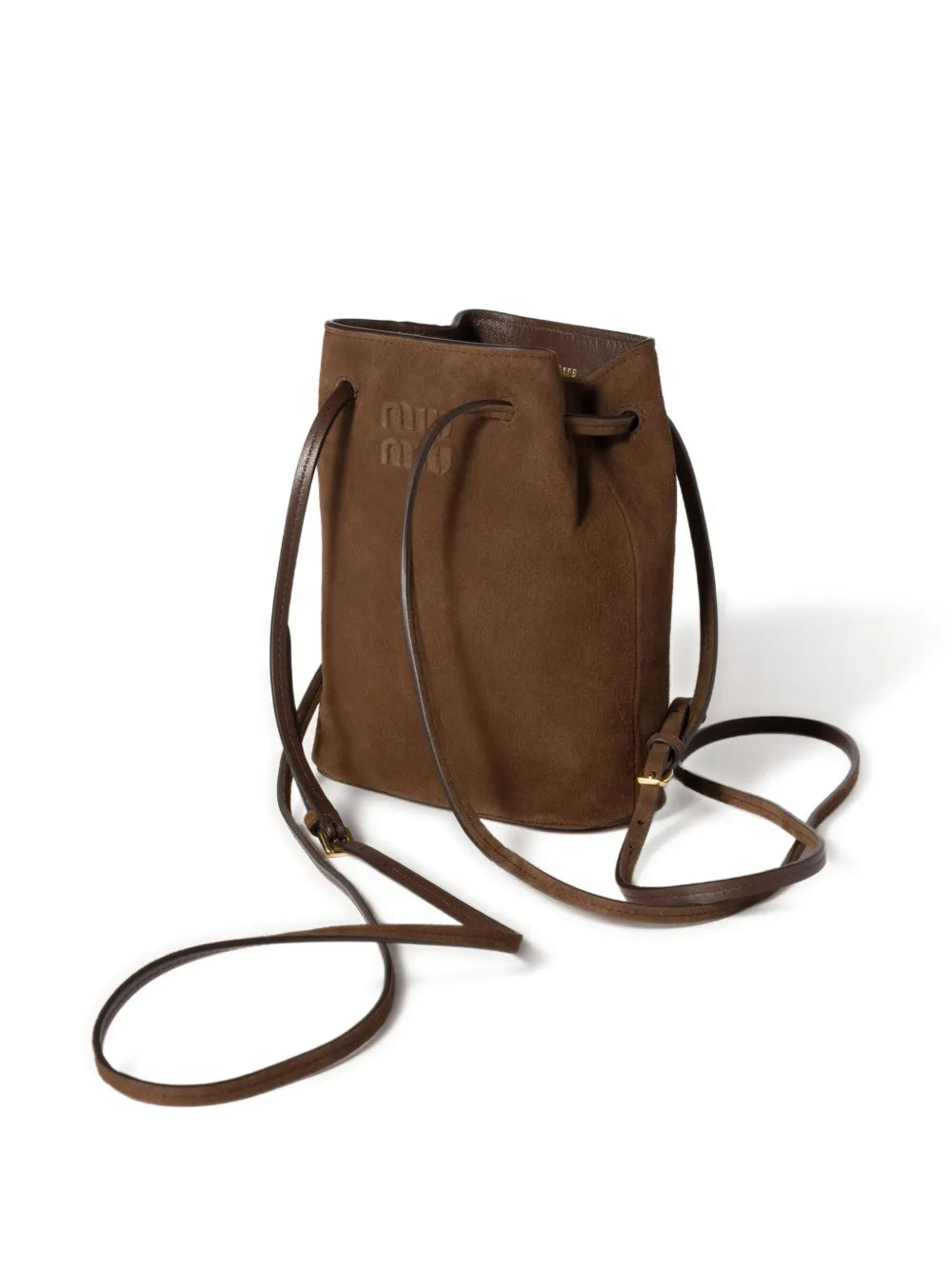MIU MIU Suede Pouch Shoulder Bag