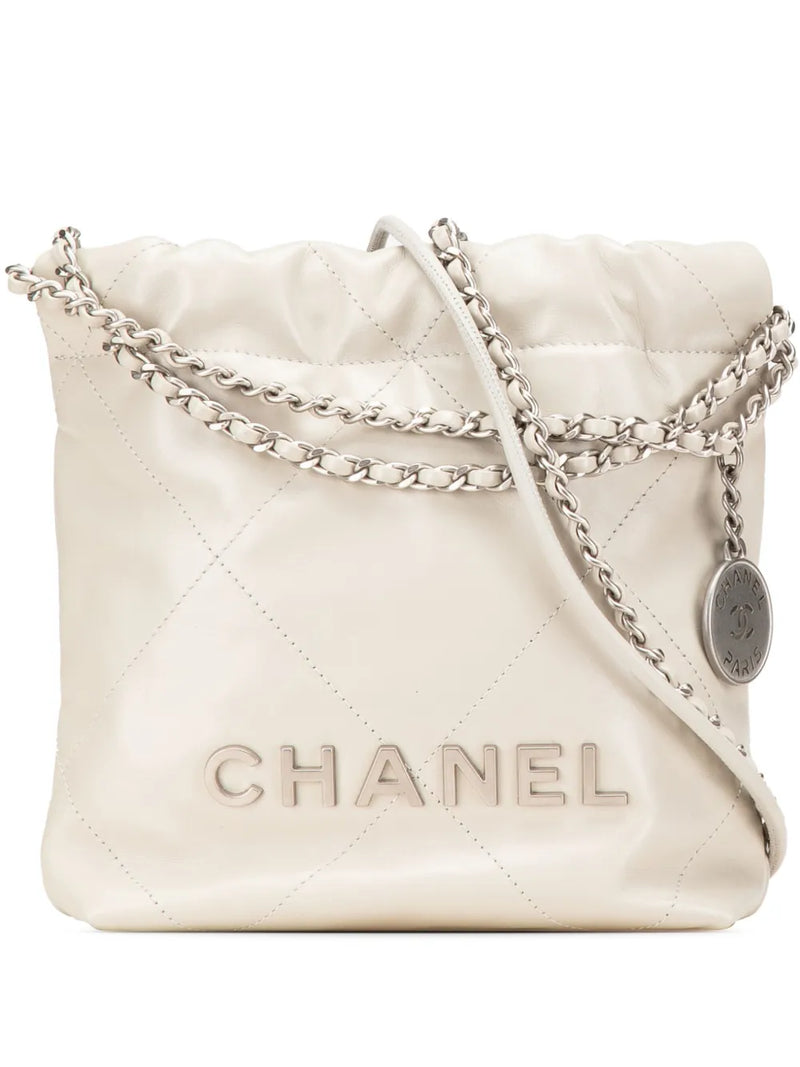 2021-2025 Mini Shiny Calfskin 22 Handbag satchel
