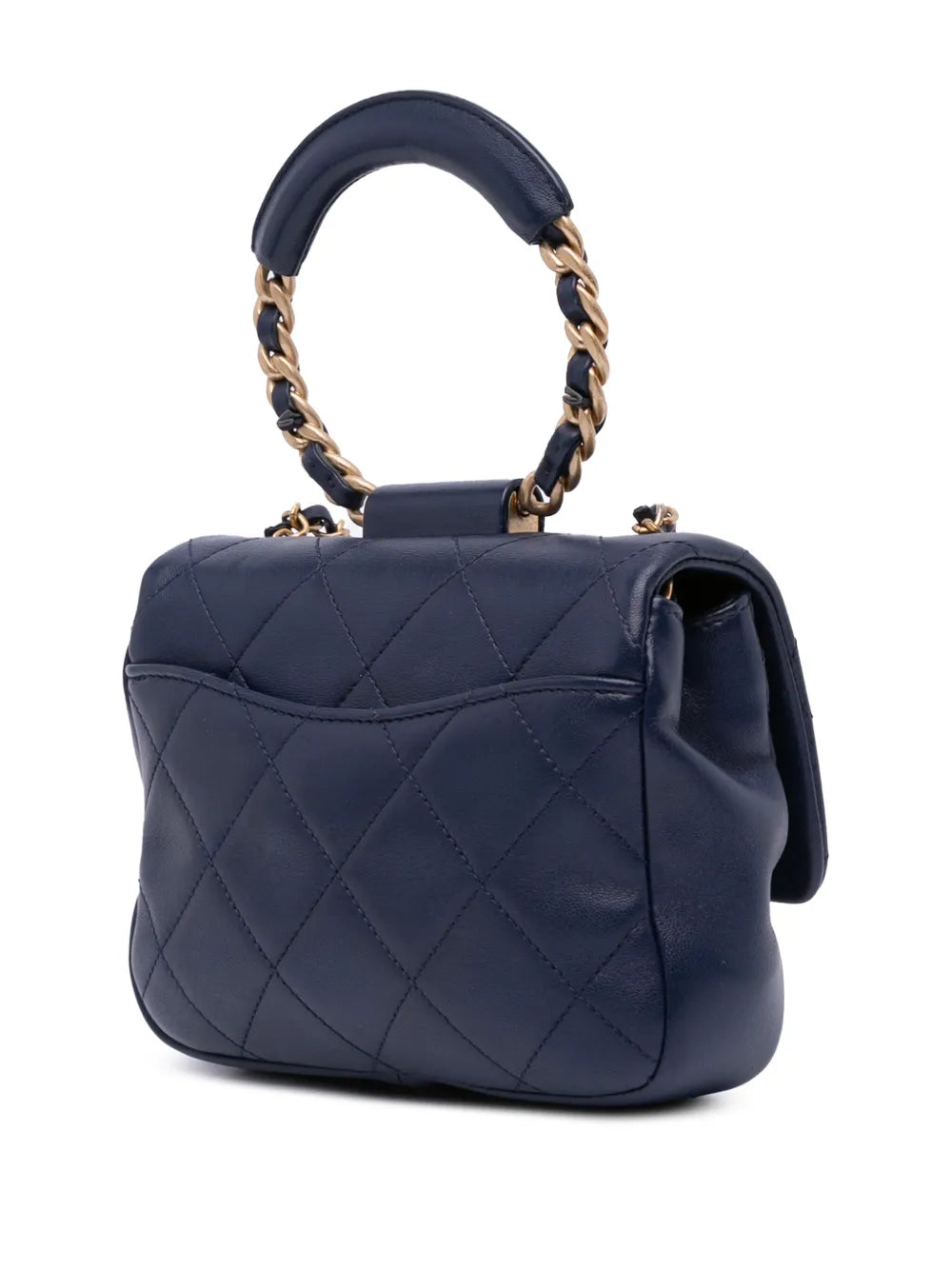 2019 Mini Lambskin In The Loop Flap satchel