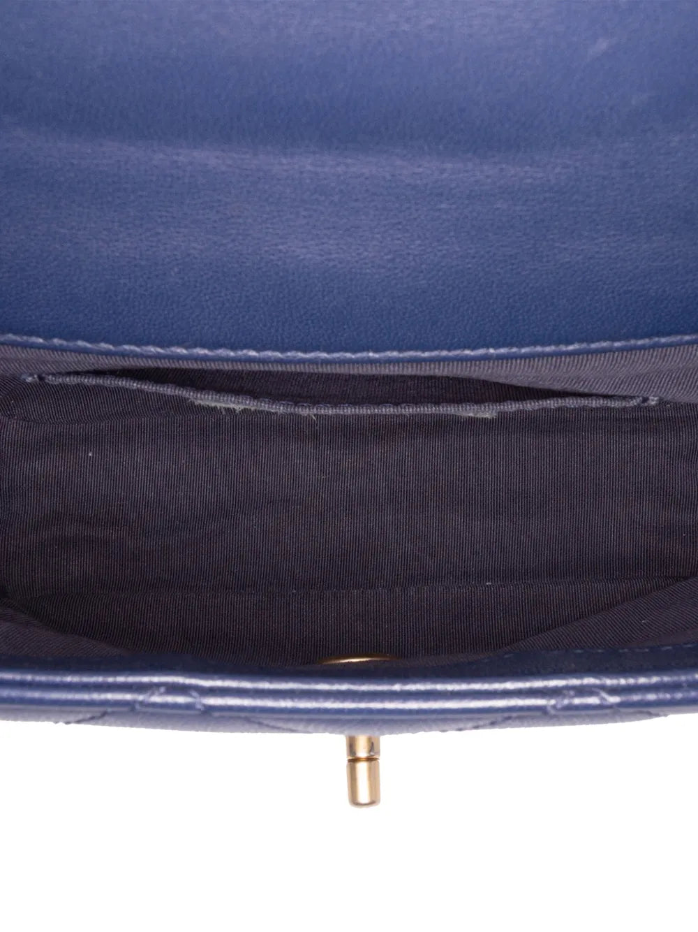 2019 Mini Lambskin In The Loop Flap satchel