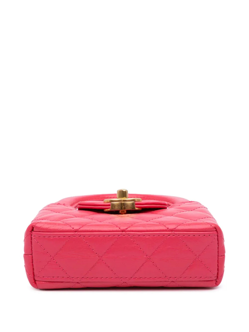 2021-2024 Mini Nano Aged Calfskin Kelly Shopper Bag satchel
