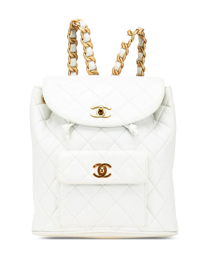 1994-1996 Medium Quilted Lambskin Duma backpack