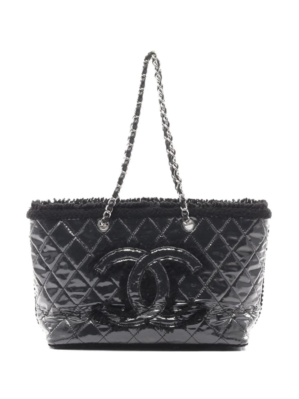 2009-2010 Funny Tweed Chain shoulder bag