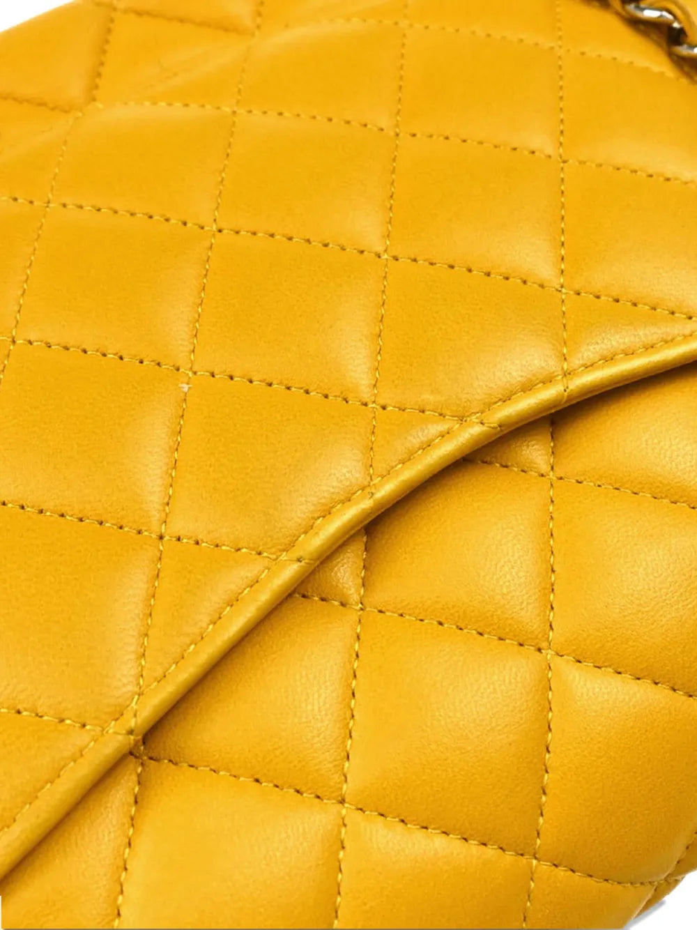 2014 medium Double Flap leather shoulder bag