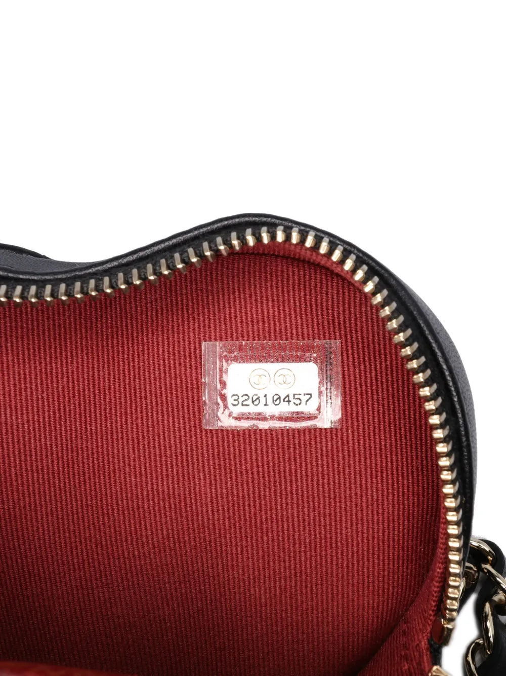 2021 Mini Lambskin CC in Love Heart belt bag