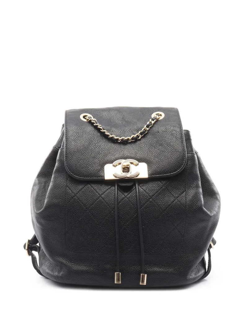 2017 matelasse chain backpack