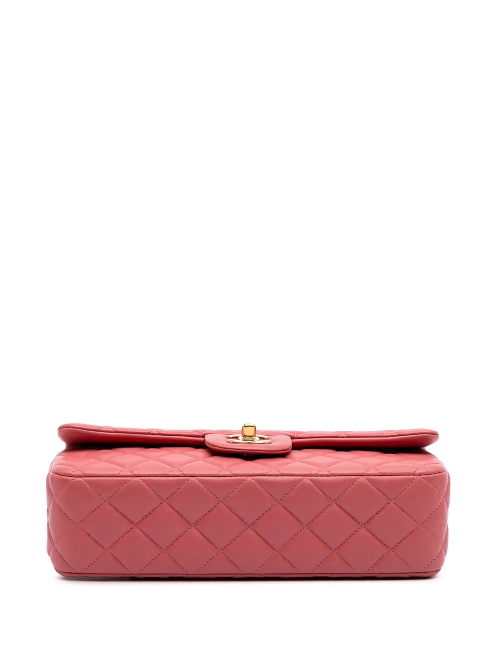 2014 Medium Classic Lambskin Valentines Heart Charms Single Flap shoulder bag