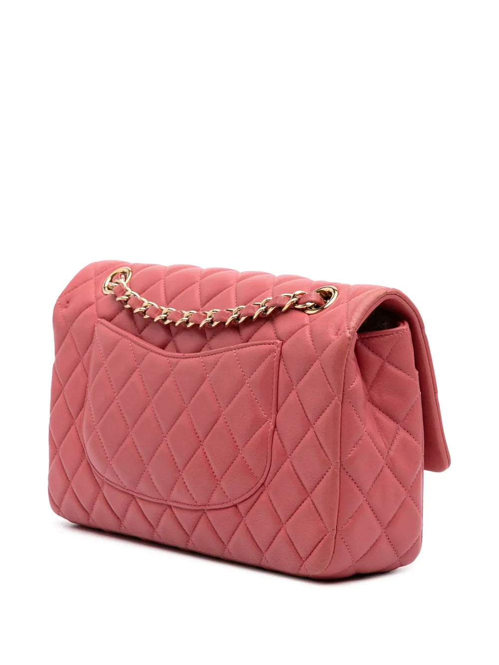 2014 Medium Classic Lambskin Valentines Heart Charms Single Flap shoulder bag