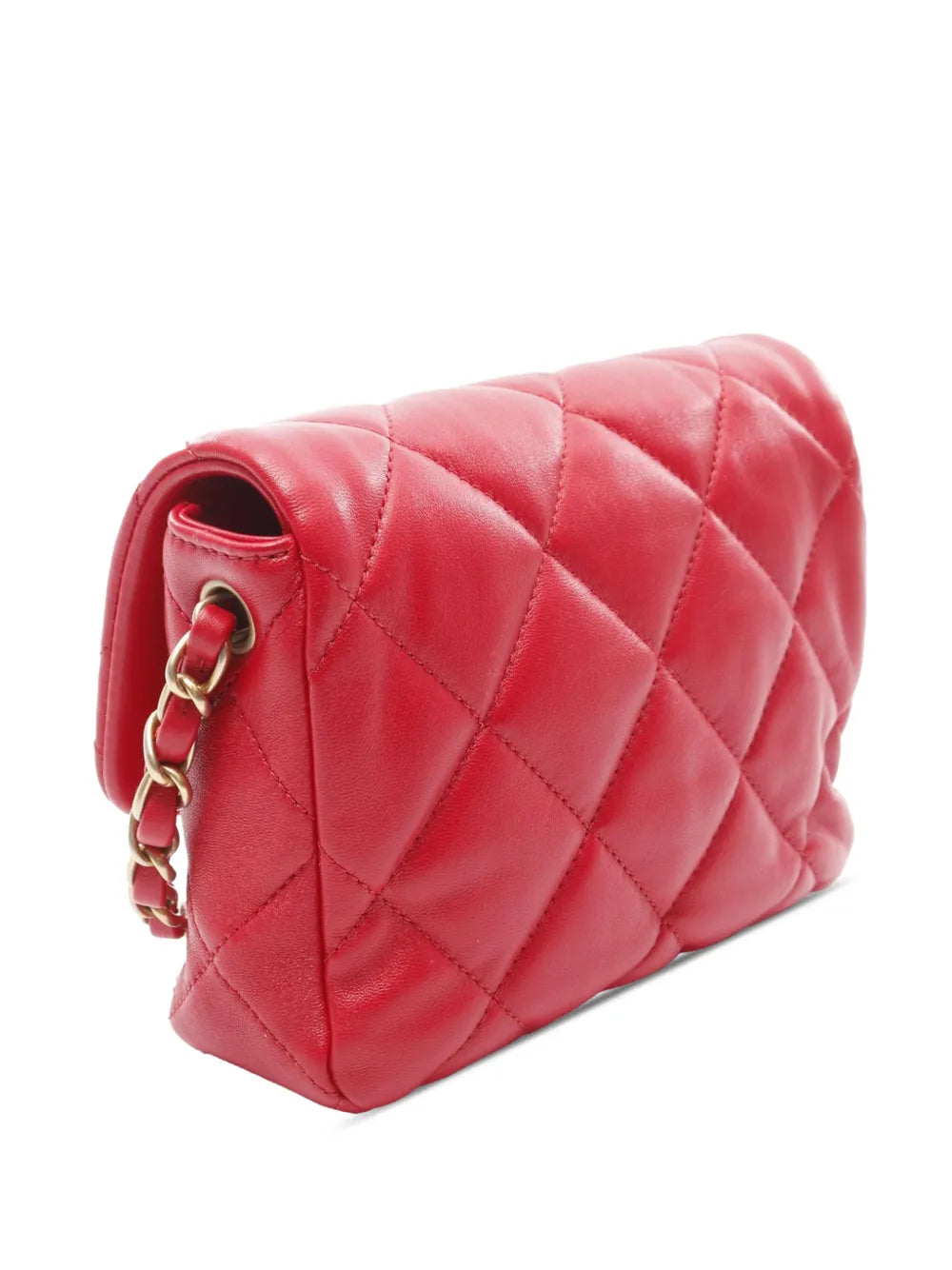 2021-2025 Mini Quilted Lambskin Acrylic Coco Love Flap crossbody bag