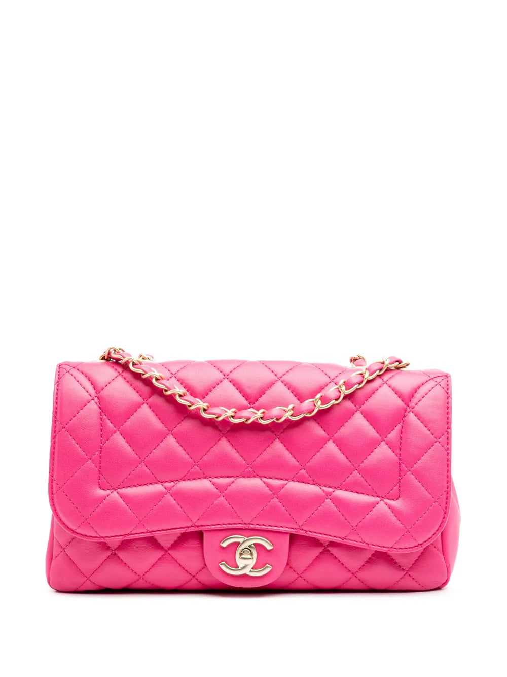 2015-2016 Medium Quilted Lambskin Mademoiselle Chic Flap shoulder bag