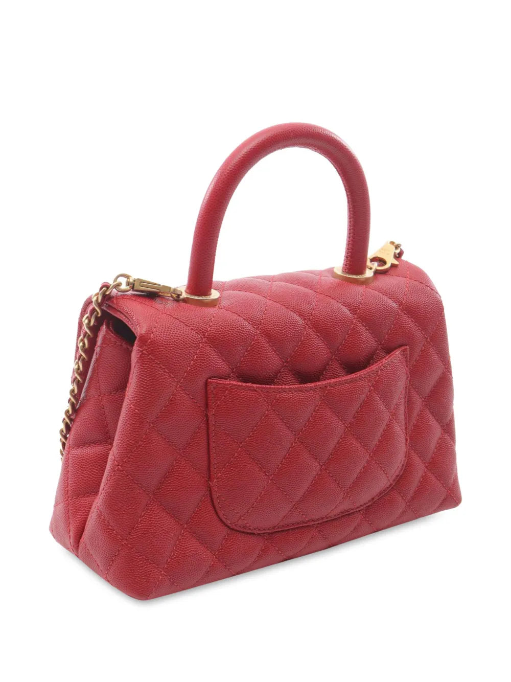 2018 Mini Caviar Coco Top Handle Bag satchel