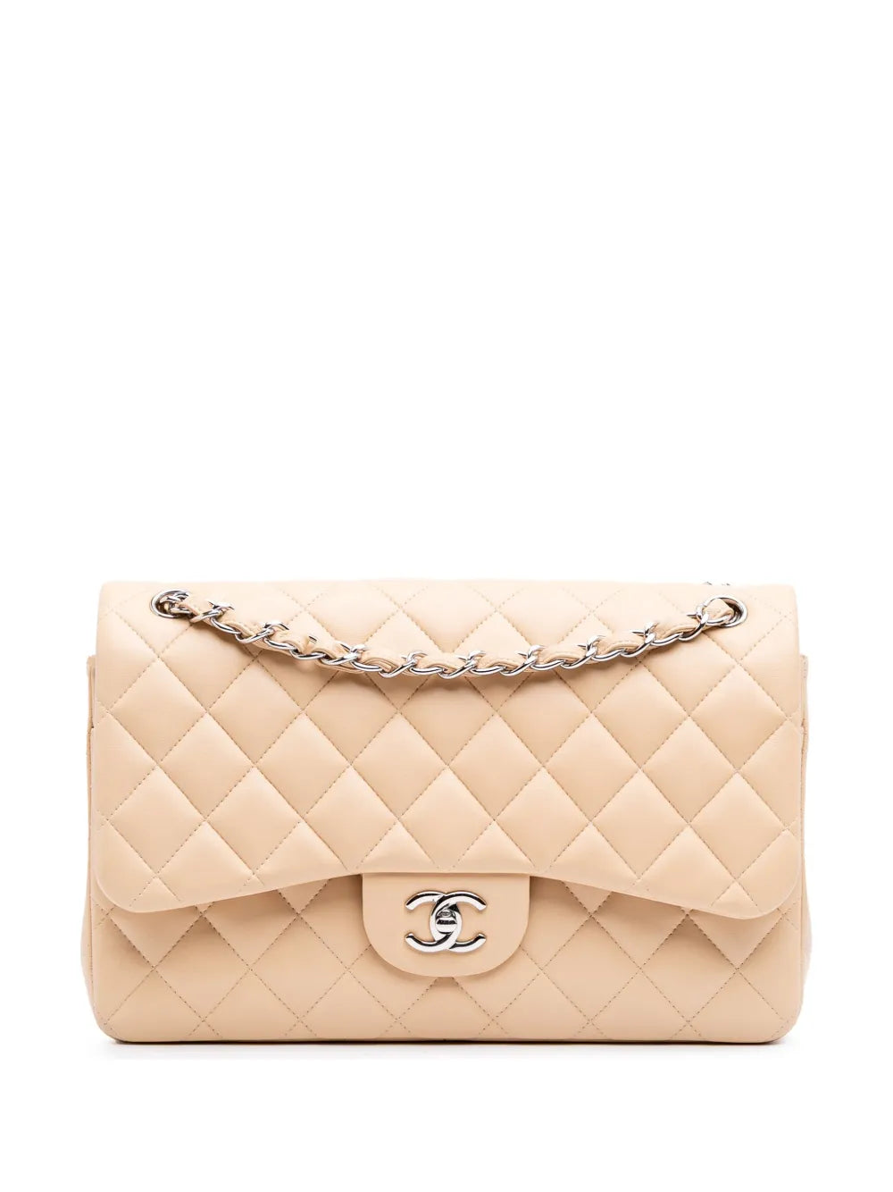 2012 Jumbo Classic Lambskin Double Flap shoulder bag