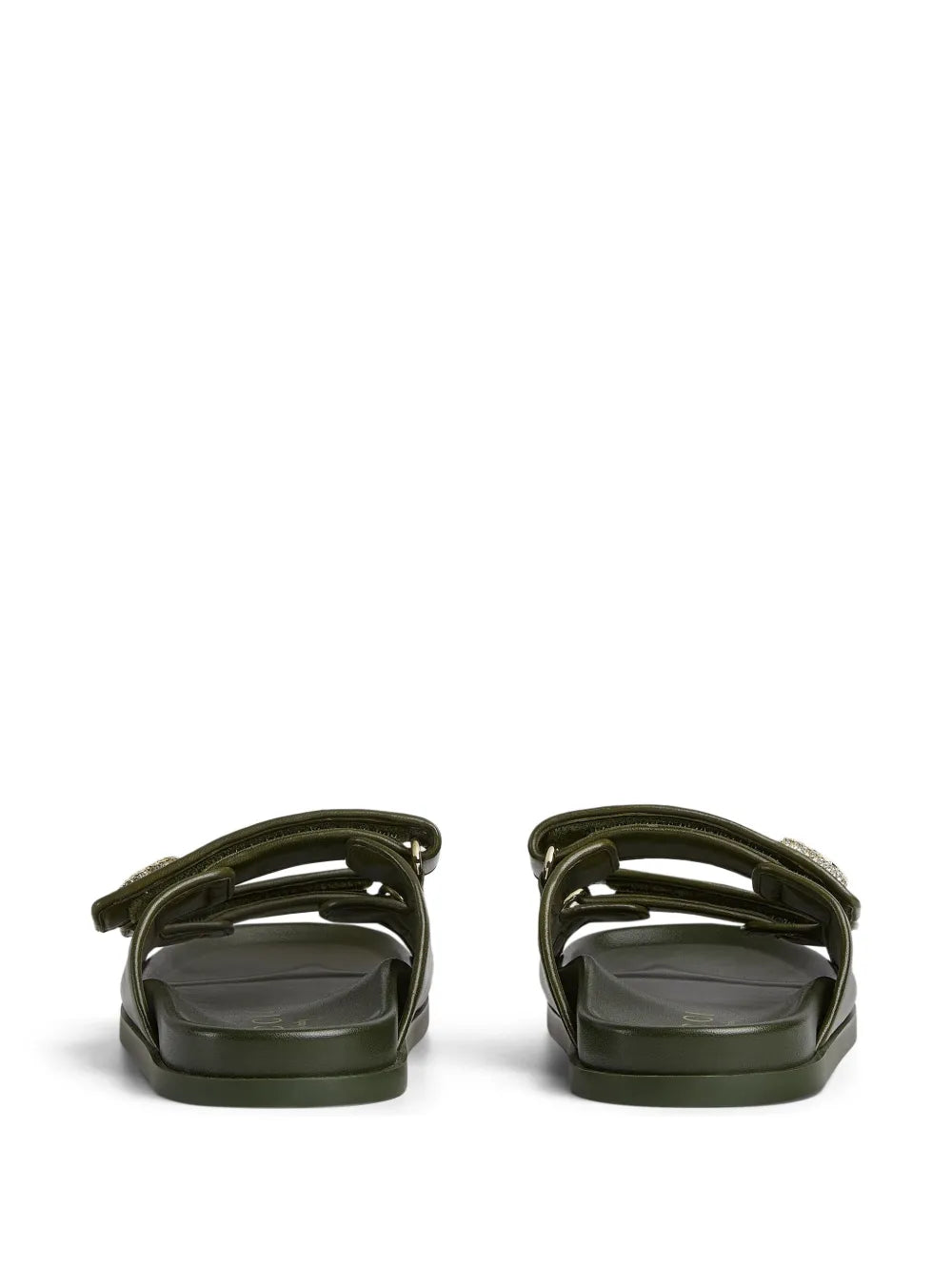 GUCCI Double G leather