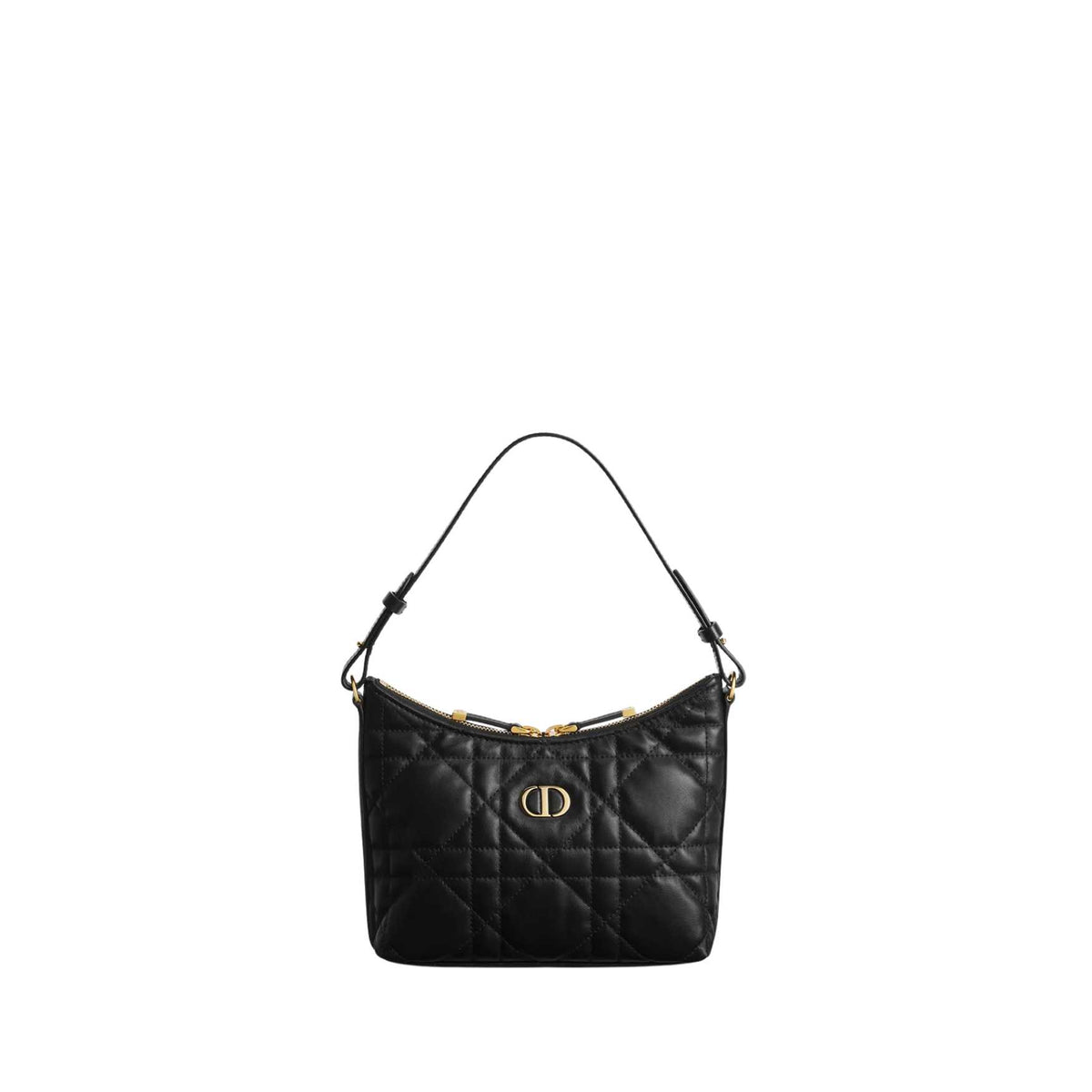 Black Macrocannage Lambskin