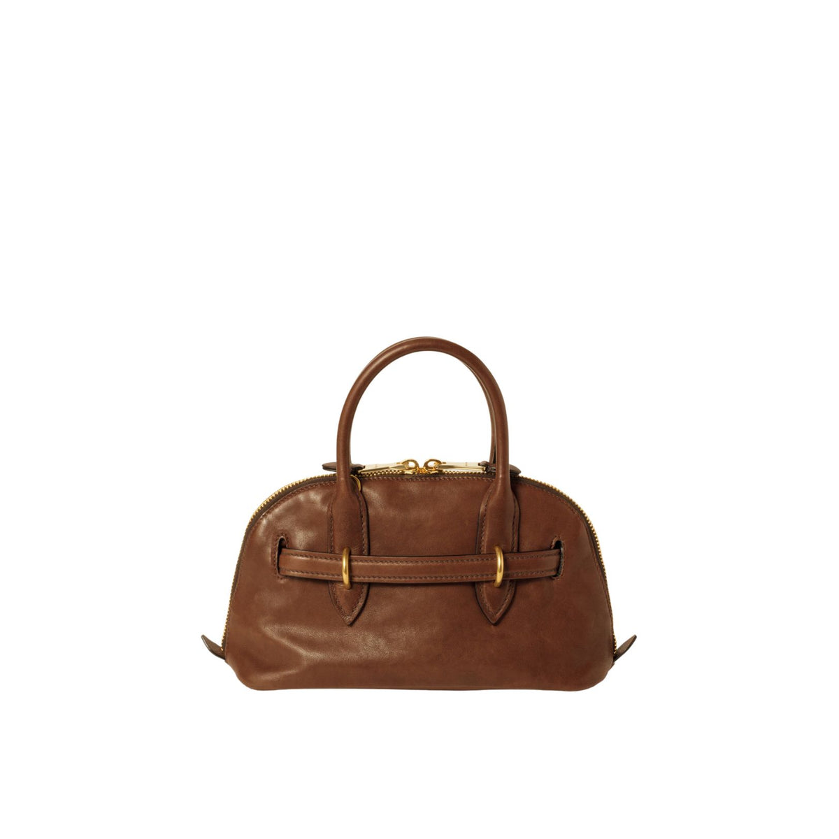 Aventure nappa leather top-brown