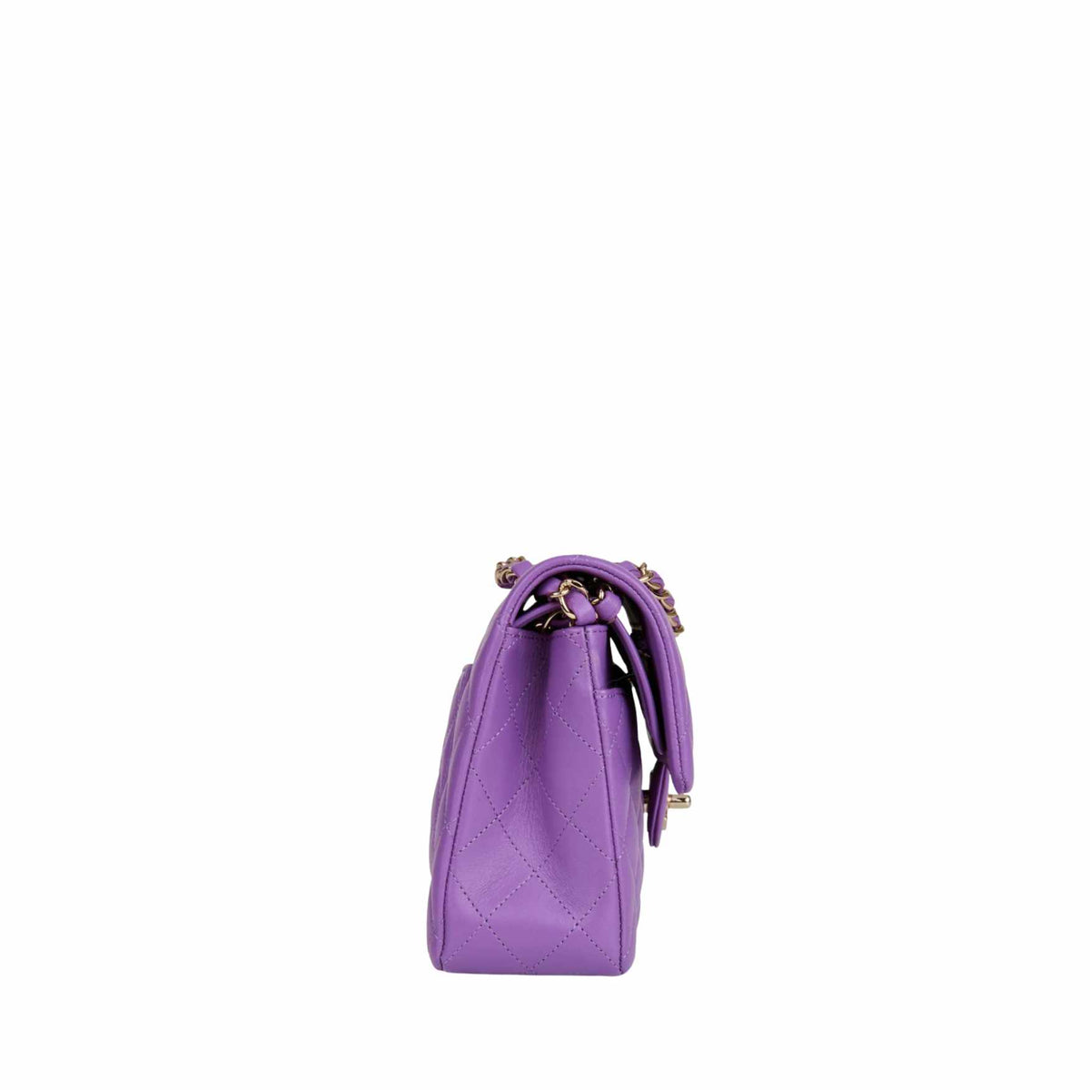 Medium Classic Double Flap Bag Lamb skin