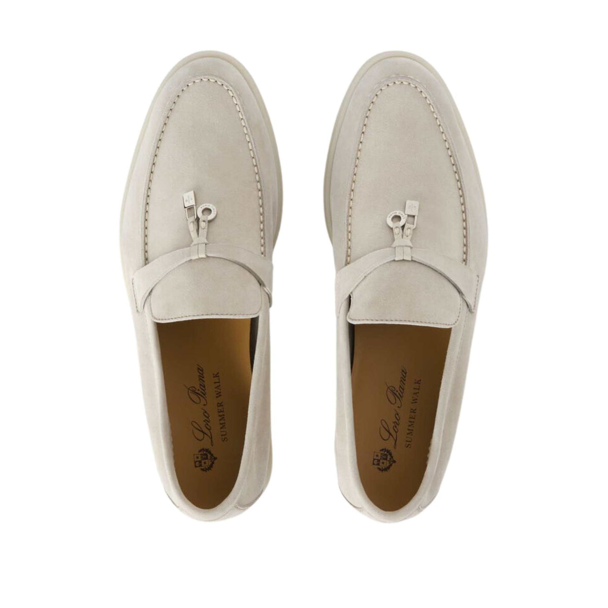 Loro Piana Loafers – Powder Pearl