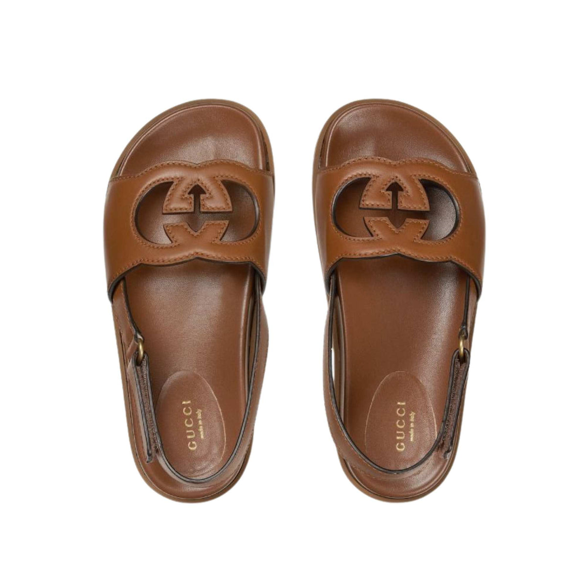 Gucci Interlocking Platform Sandals
