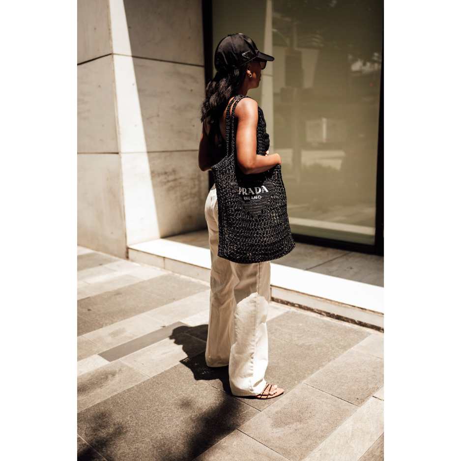 Raffia Tote Bag
