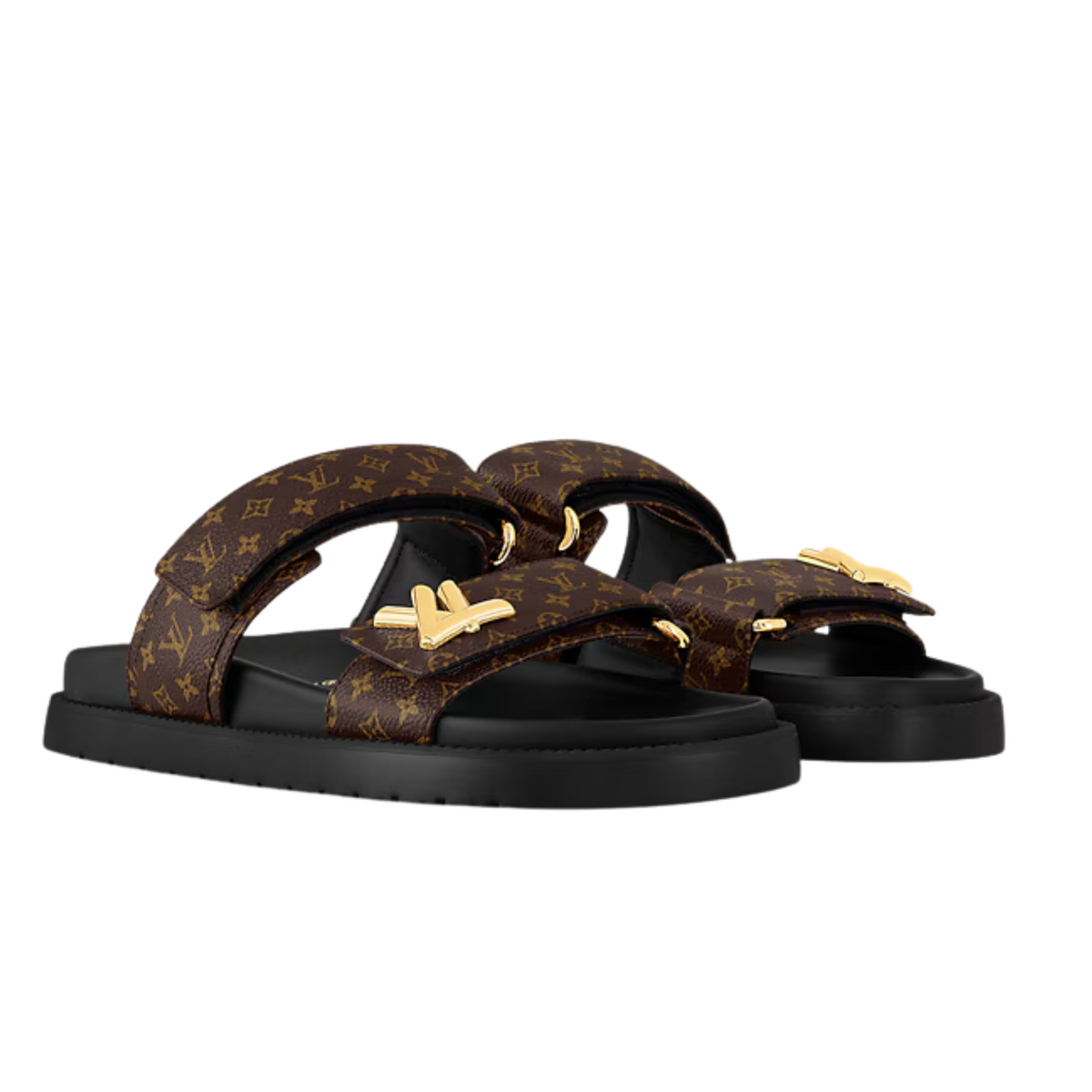 LV Sunset Flat Comfort Mule