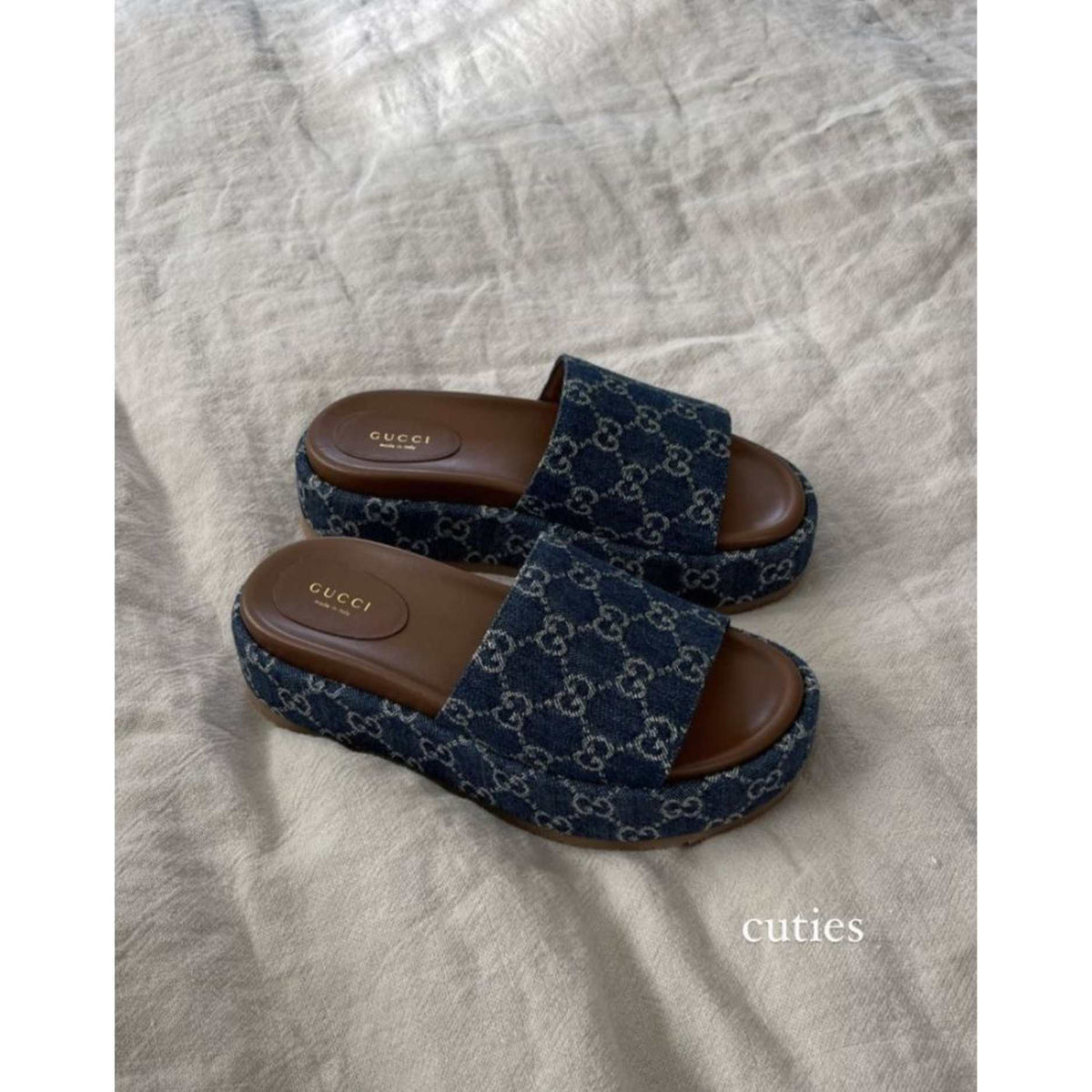 Platform Slide Sandal
