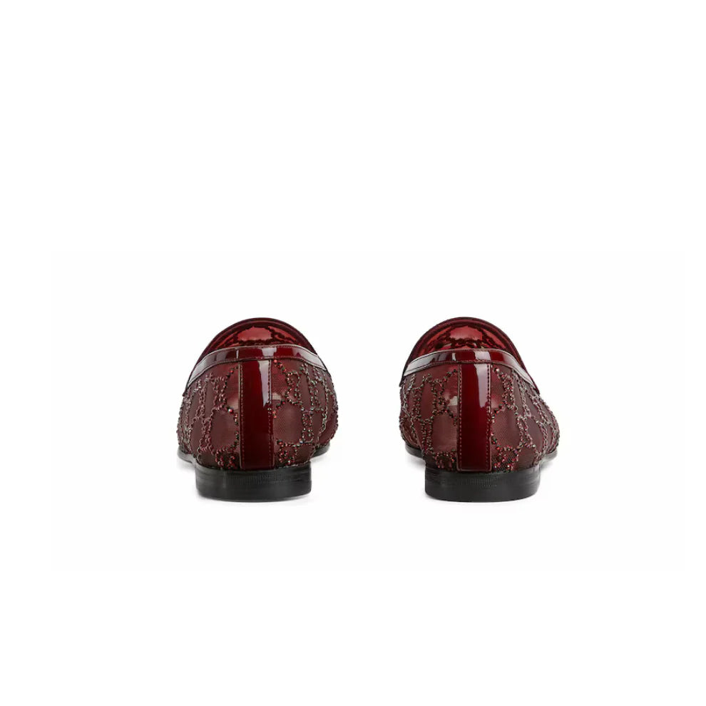 Gucci GG Crystal Loafers