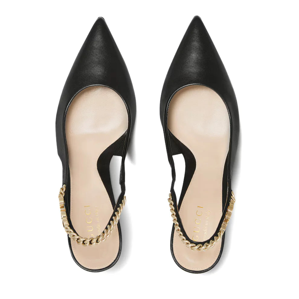 GUCCI Signoria slingback pump