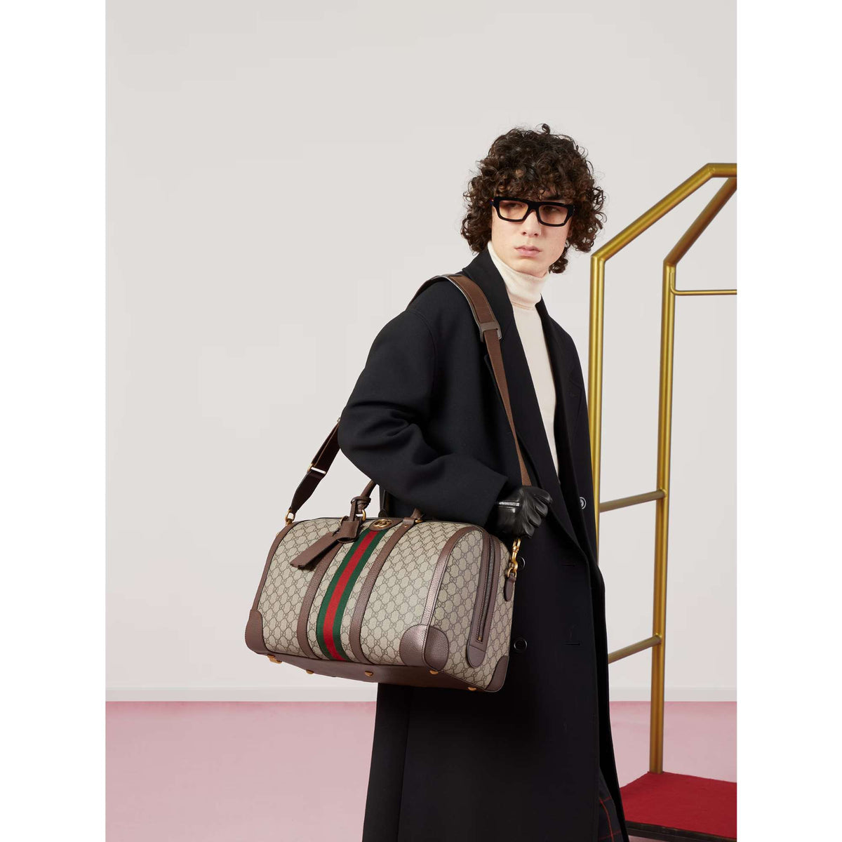 GUCCI SAVOY DUFFLE BAG