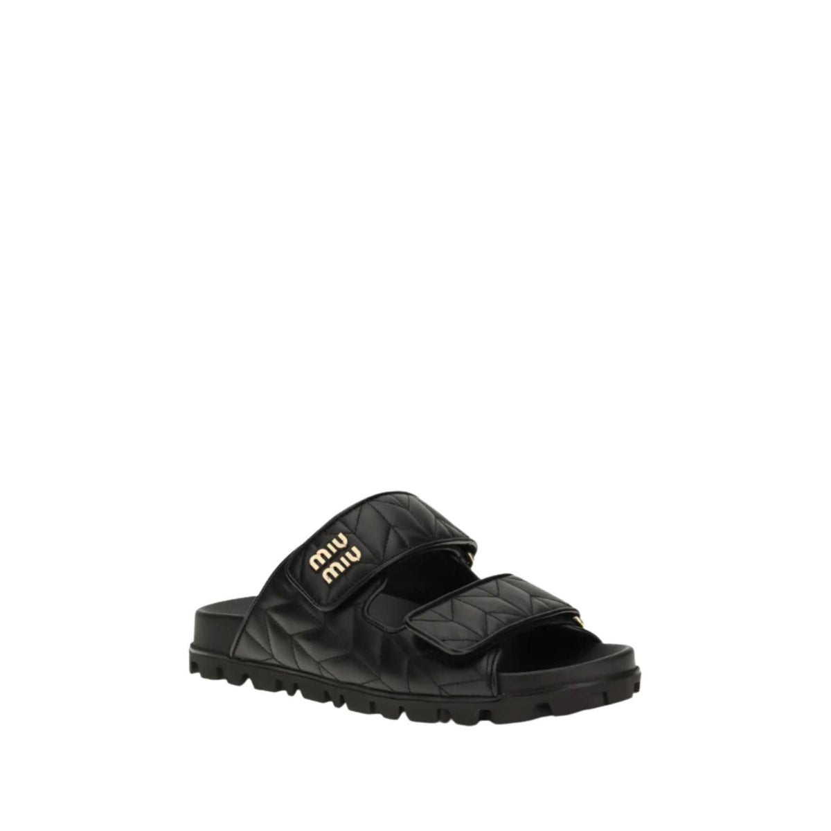 Nappa leather Slippers- black