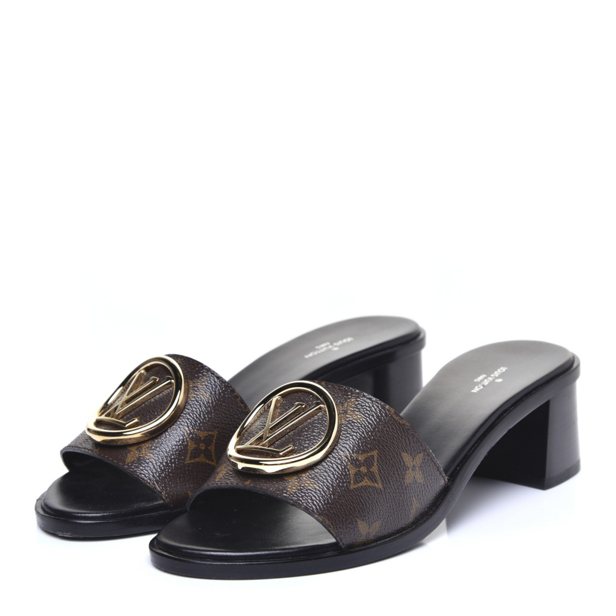 Monogram Lock It Mules