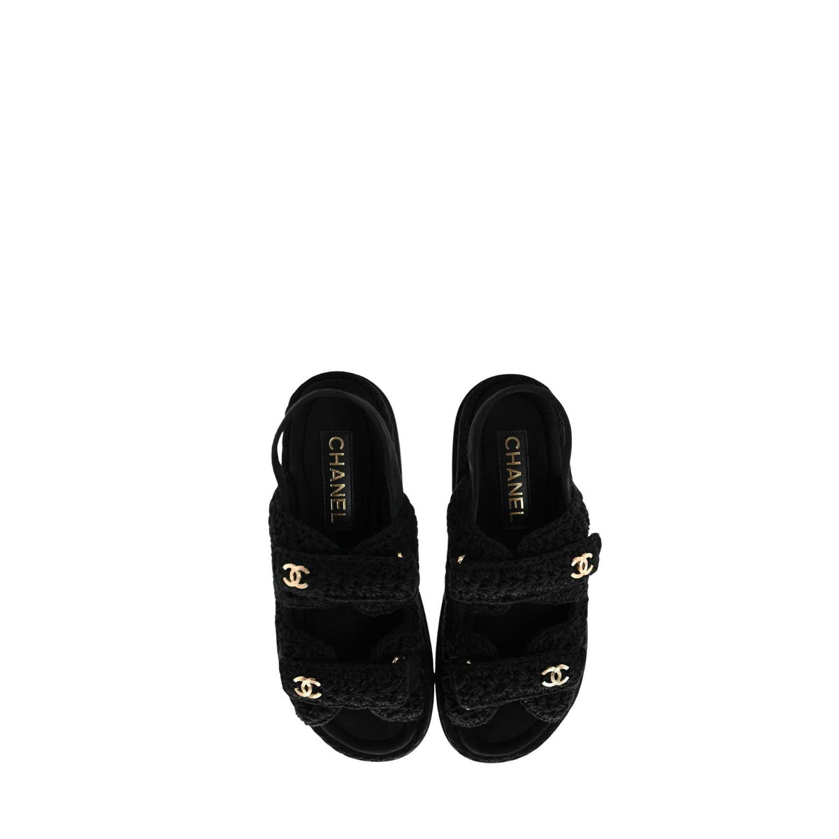 Chanel Crochet Sandals