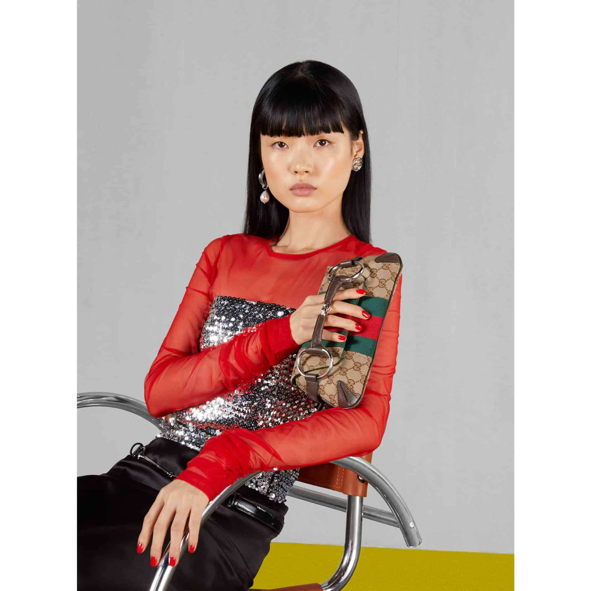 Horsebit Chain Small Shoulder Bag