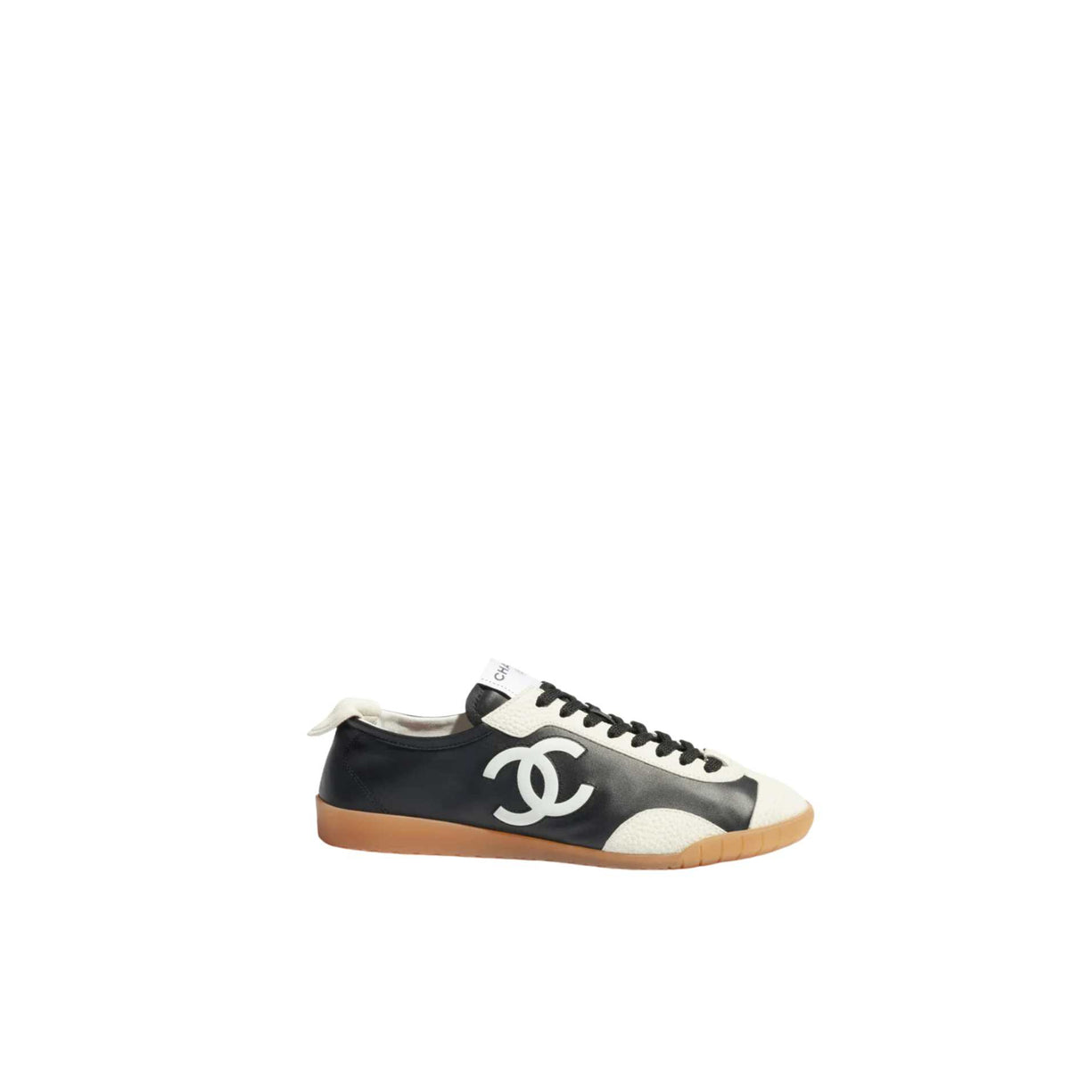 Calfskin & Embossed Suede Calfskin  Black & White