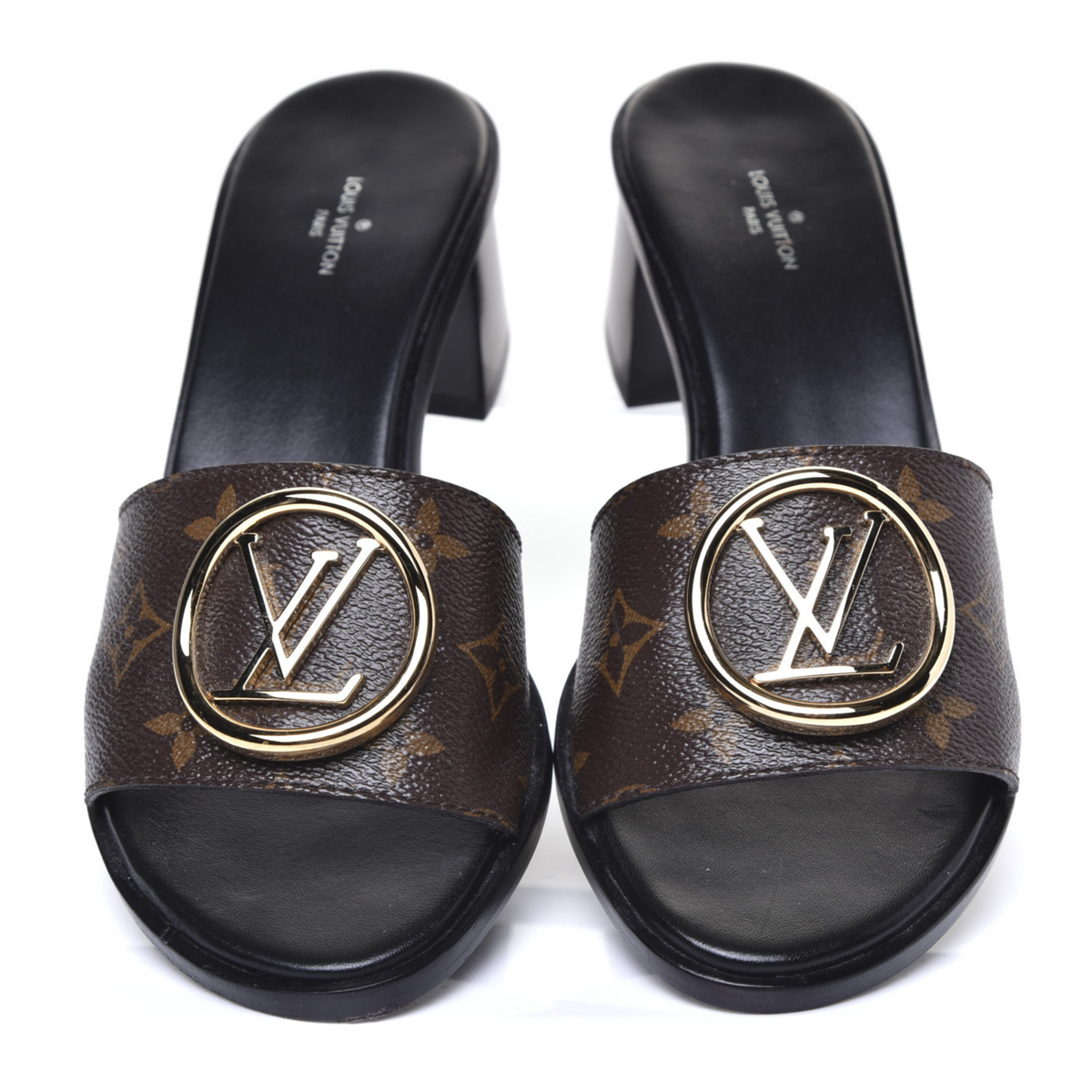 Monogram Lock It Mules