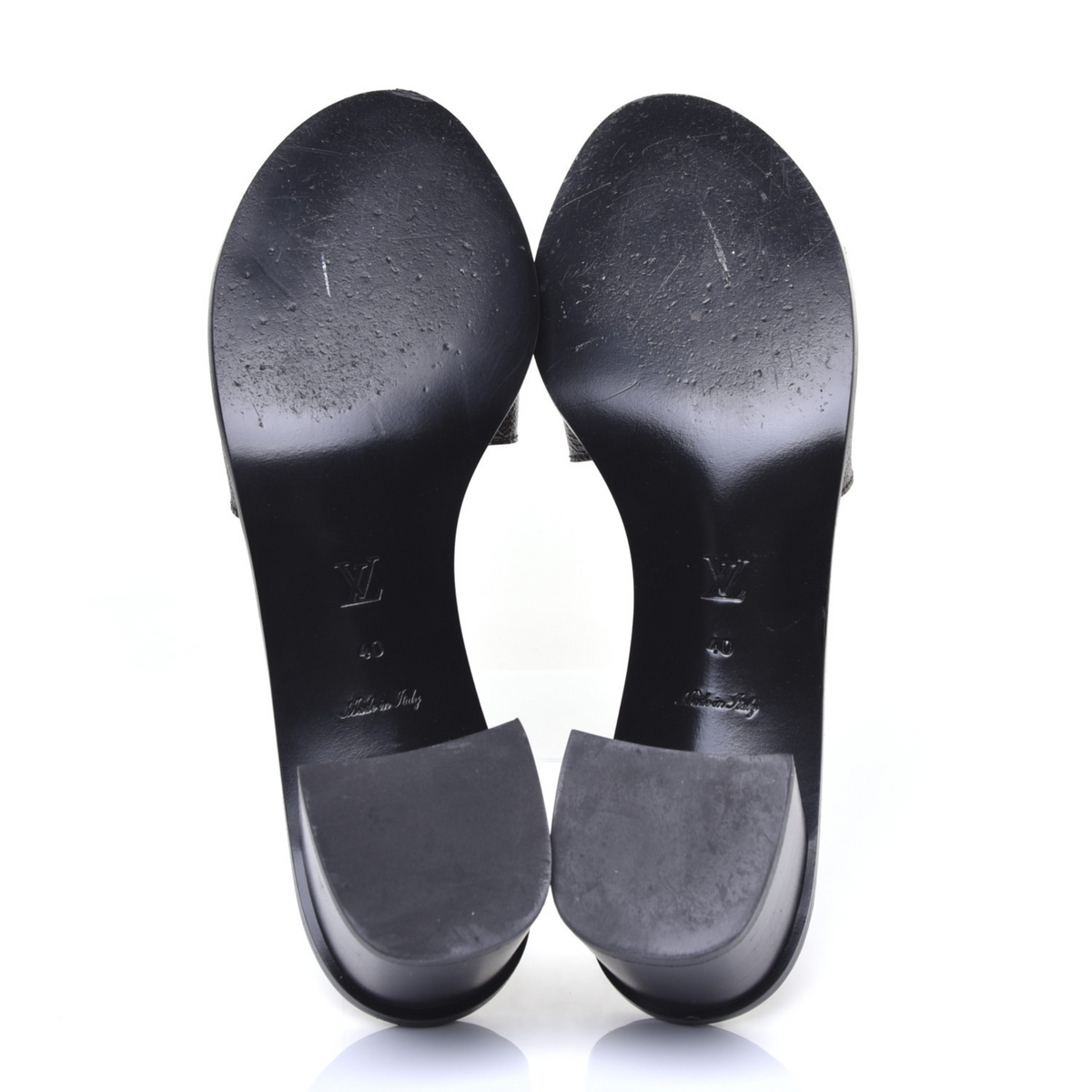 Monogram Lock It Mules