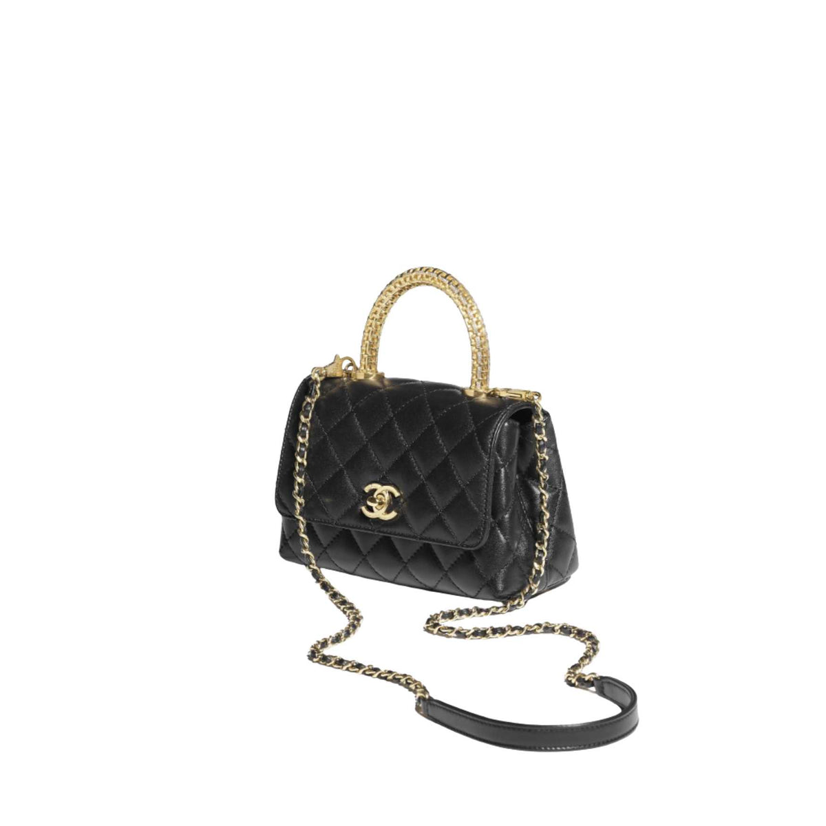 CHANEL Gold handle Coco