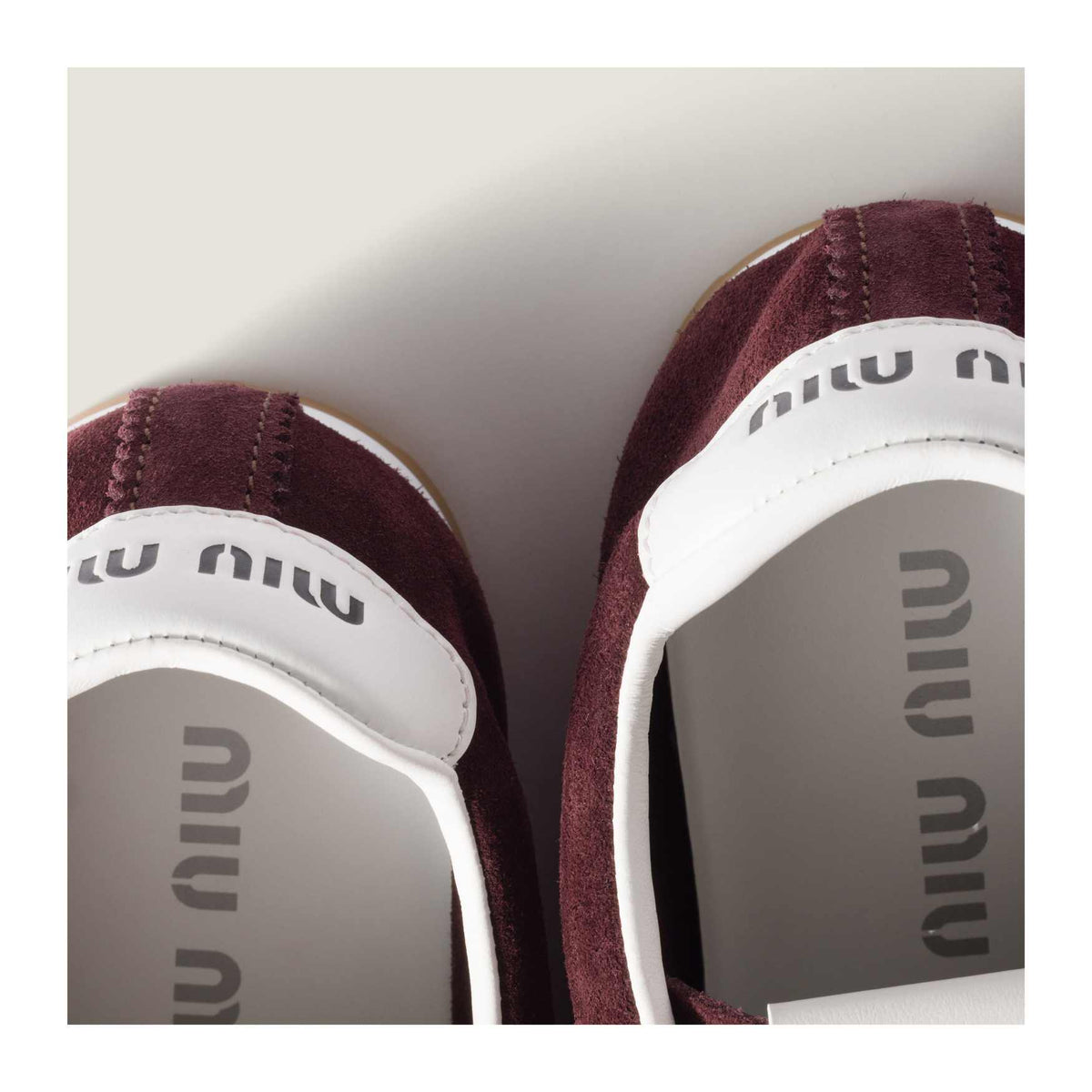 Plume suede sneakers