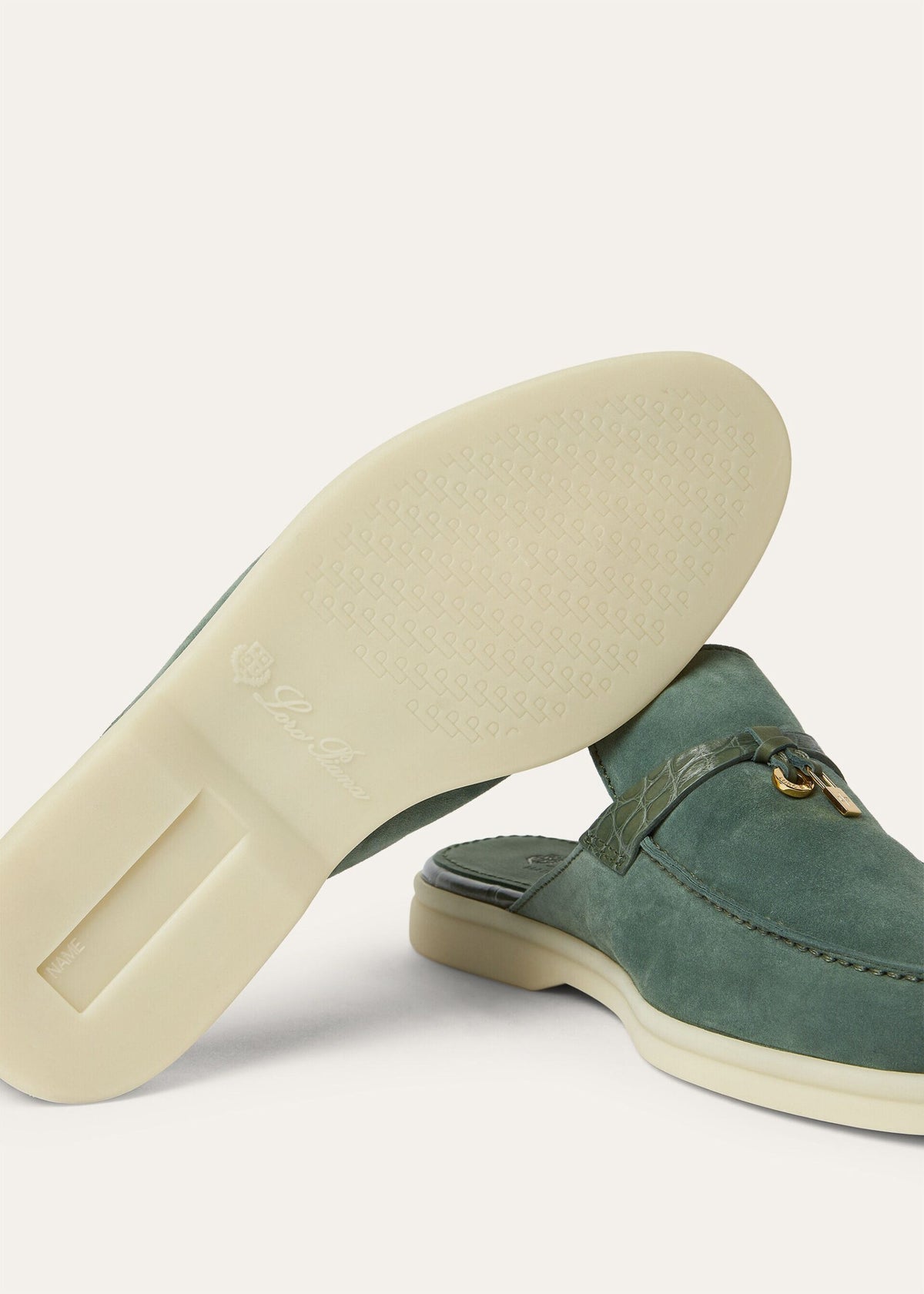 Charms Walk Babouche Loafer Green Lagoon