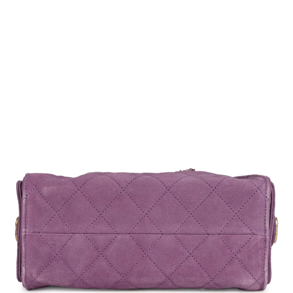 Chanel Mini 25 Hobo Bag Purple Suede