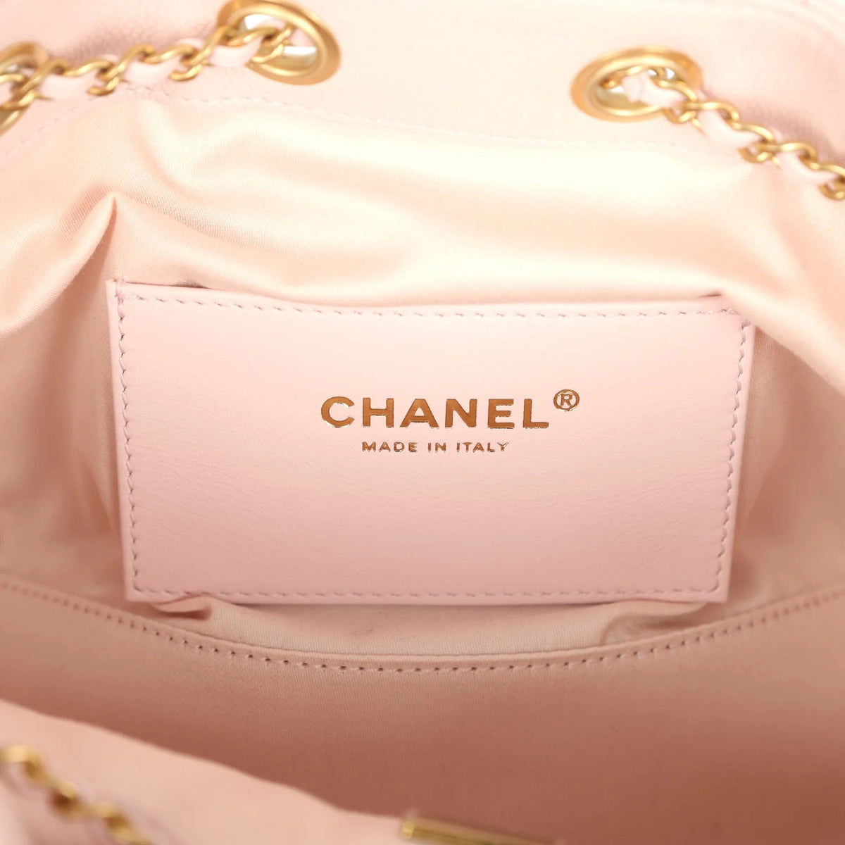 Chanel Mini 25 Hobo Bag Light Pink Caviar