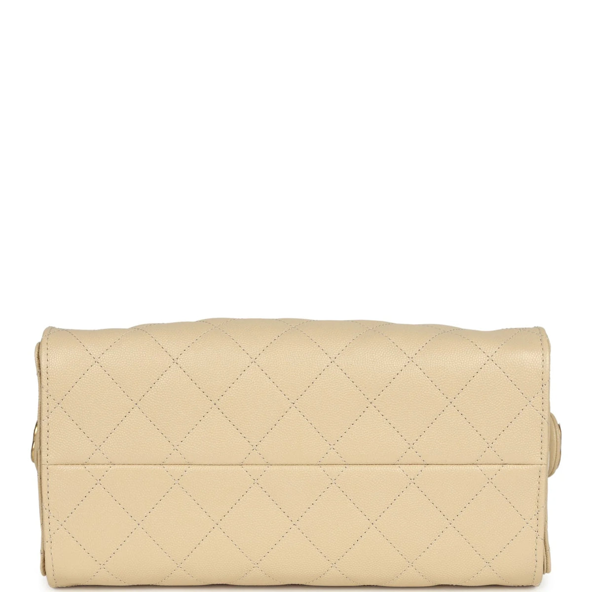 Chanel Small 25 Hobo Bag Light Beige Caviar