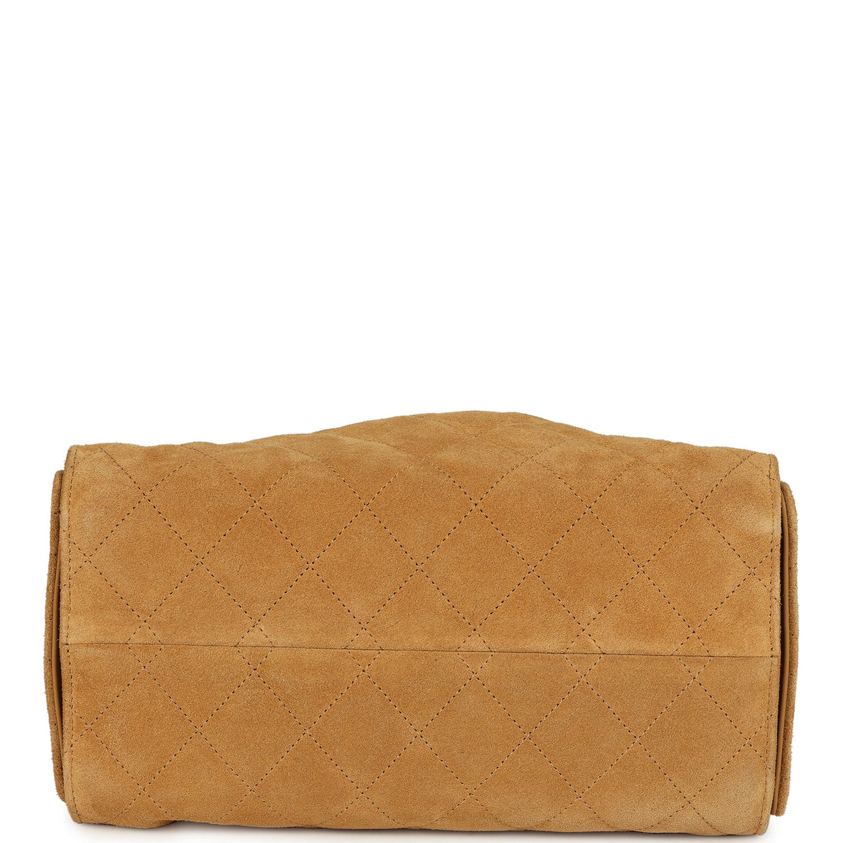 Chanel Small 25 Hobo Bag Tan Suede
