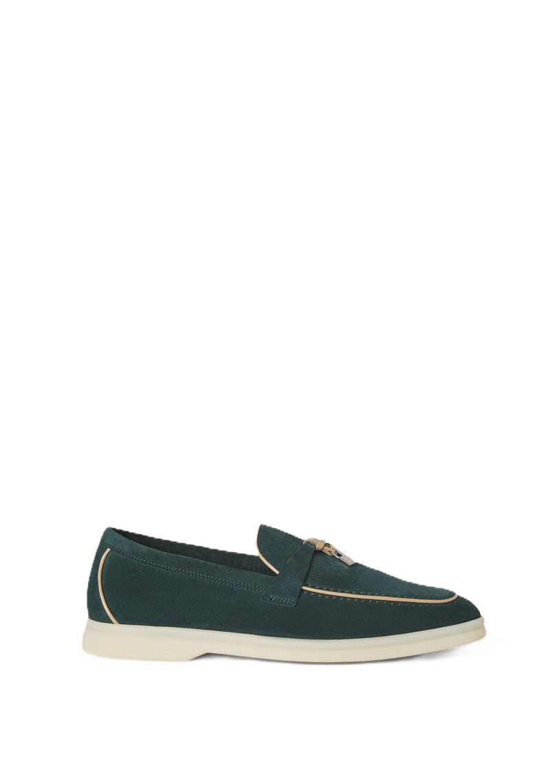 Summer Charms Walk Loafer Emerald Noire